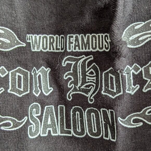 NEW With Tag Famous Iron Horse Saloon Sturgis South Dakota Crystal Angel Shirt - Picture 4 of 4